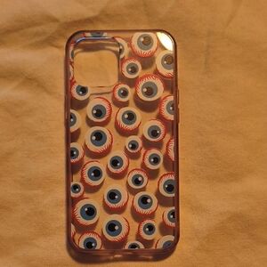 Eyeball Pattern Phone Case - Multicolor